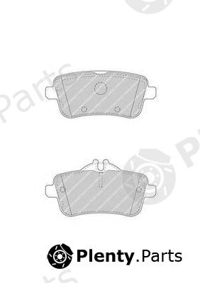  FERODO part FDB4587 Brake Pad Set, disc brake
