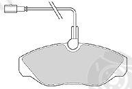 MAPCO part 6563 Brake Pad Set, disc brake