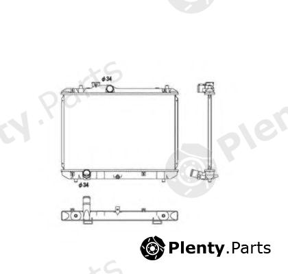  NRF part 53582 Radiator, engine cooling
