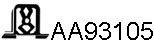  VENEPORTE part AA93105 Rubber Strip, exhaust system