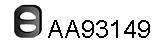  VENEPORTE part AA93149 Rubber Strip, exhaust system