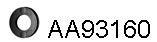  VENEPORTE part AA93160 Rubber Strip, exhaust system