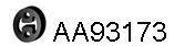  VENEPORTE part AA93173 Rubber Strip, exhaust system