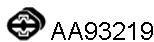  VENEPORTE part AA93219 Rubber Strip, exhaust system