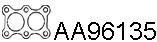  VENEPORTE part AA96135 Gasket, exhaust pipe