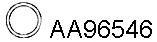  VENEPORTE part AA96546 Seal, exhaust pipe