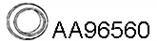  VENEPORTE part AA96560 Seal, exhaust pipe
