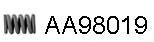  VENEPORTE part AA98019 Spring, exhaust pipe