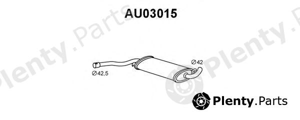  VENEPORTE part AU03015 Middle Silencer
