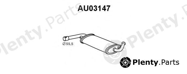  VENEPORTE part AU03147 Front Silencer