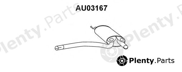  VENEPORTE part AU03167 Front Silencer