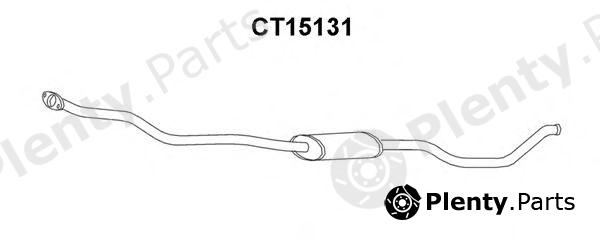  VENEPORTE part CT15131 Front Silencer