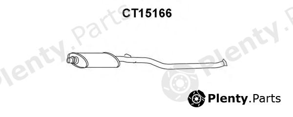  VENEPORTE part CT15166 Middle Silencer