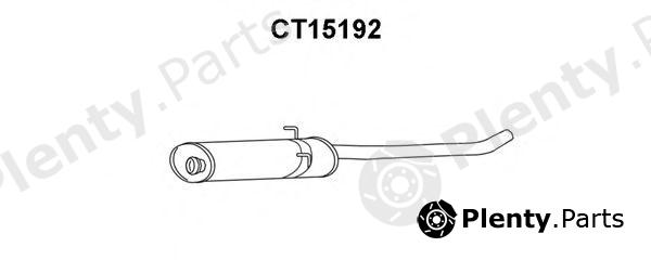  VENEPORTE part CT15192 Front Silencer