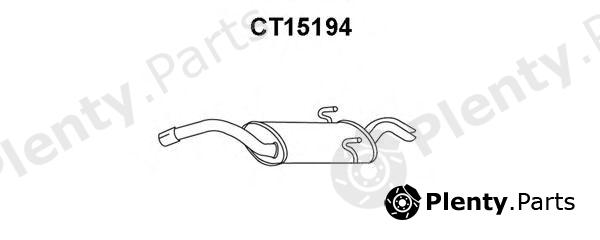  VENEPORTE part CT15194 End Silencer