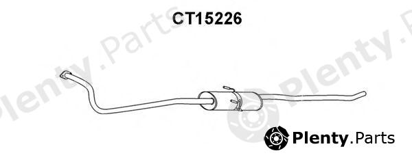  VENEPORTE part CT15226 Front Silencer