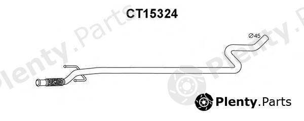  VENEPORTE part CT15324 Exhaust Pipe