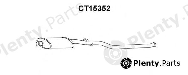  VENEPORTE part CT15352 Middle Silencer