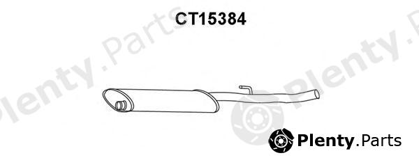  VENEPORTE part CT15384 Front Silencer