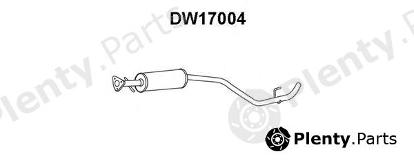  VENEPORTE part DW17004 Middle Silencer