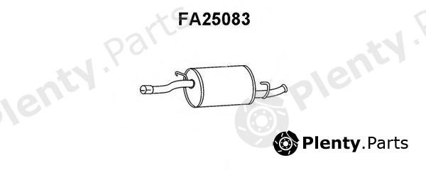  VENEPORTE part FA25083 End Silencer