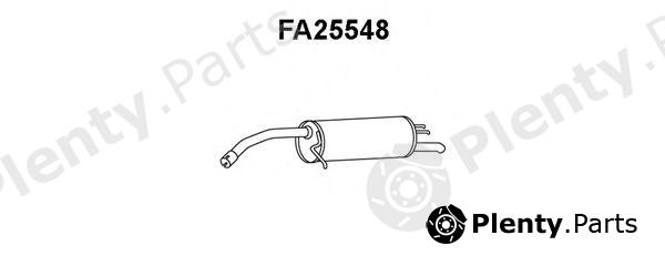  VENEPORTE part FA25548 End Silencer