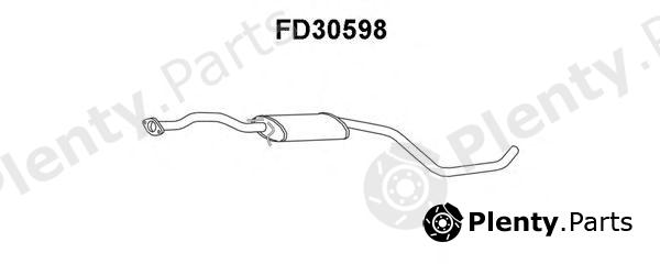  VENEPORTE part FD30598 Middle Silencer