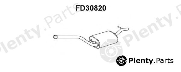  VENEPORTE part FD30820 Middle Silencer
