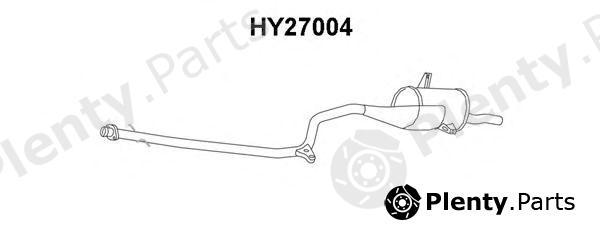  VENEPORTE part HY27004 End Silencer