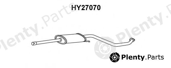  VENEPORTE part HY27070 Front Silencer