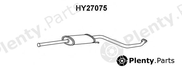  VENEPORTE part HY27075 Front Silencer