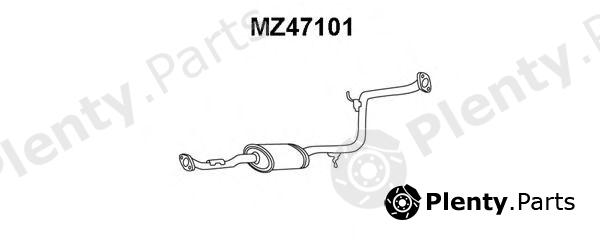  VENEPORTE part MZ47101 Middle Silencer