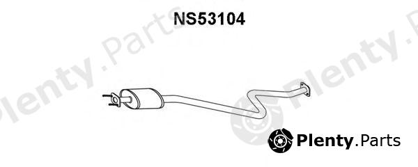  VENEPORTE part NS53104 Front Silencer