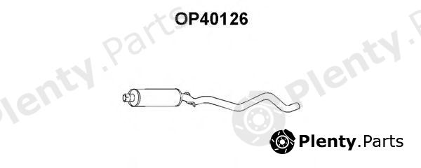  VENEPORTE part OP40126 Middle Silencer