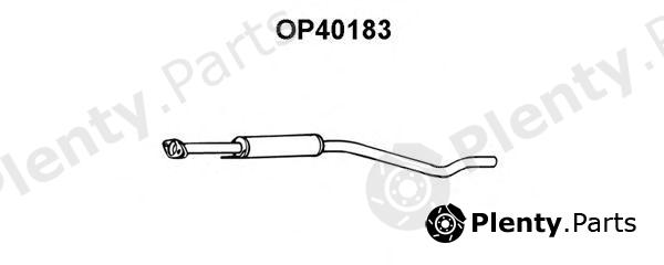  VENEPORTE part OP40183 Middle Silencer