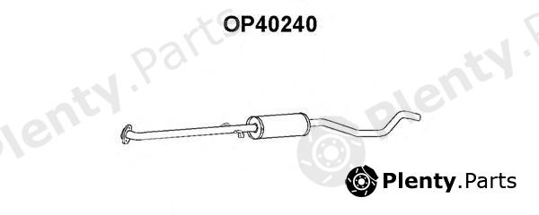  VENEPORTE part OP40240 Middle Silencer