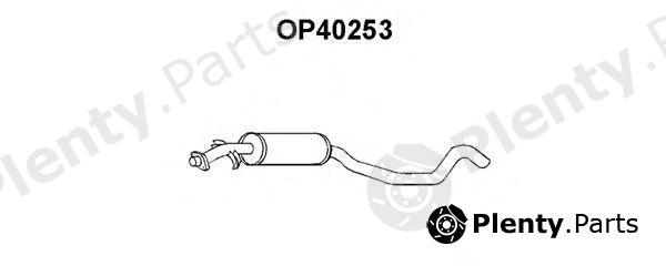  VENEPORTE part OP40253 Middle Silencer