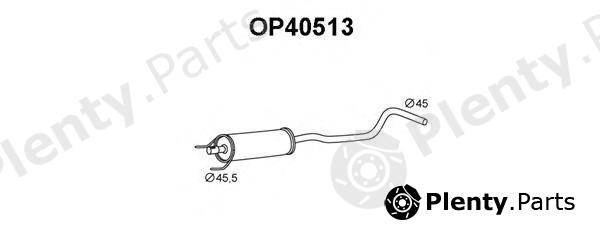  VENEPORTE part OP40513 Middle Silencer