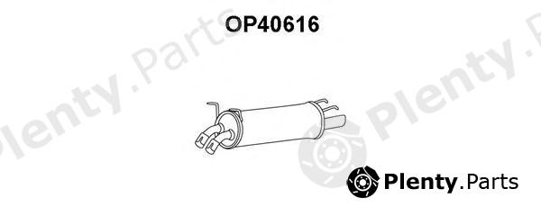  VENEPORTE part OP40616 End Silencer