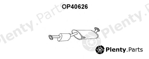  VENEPORTE part OP40626 End Silencer