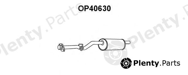  VENEPORTE part OP40630 Front Silencer