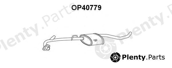  VENEPORTE part OP40779 Front Silencer