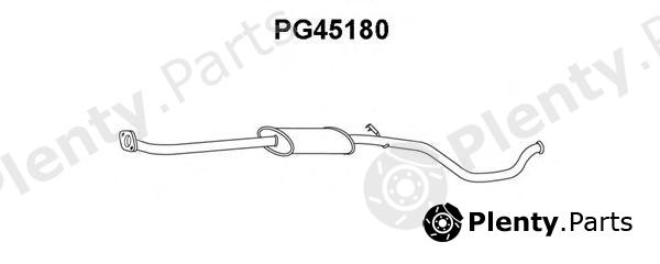  VENEPORTE part PG45180 Front Silencer