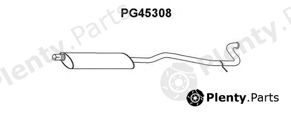  VENEPORTE part PG45308 Front Silencer