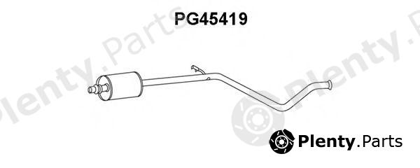  VENEPORTE part PG45419 Front Silencer