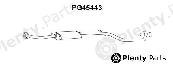  VENEPORTE part PG45443 Middle Silencer