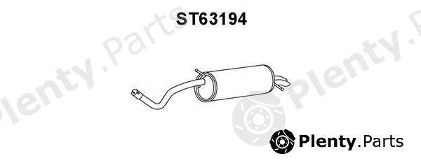 VENEPORTE part ST63194 End Silencer