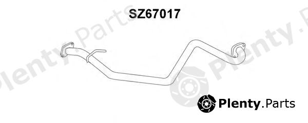  VENEPORTE part SZ67017 Exhaust Pipe