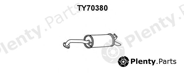  VENEPORTE part TY70380 End Silencer