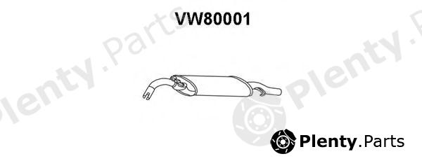  VENEPORTE part VW80001 End Silencer